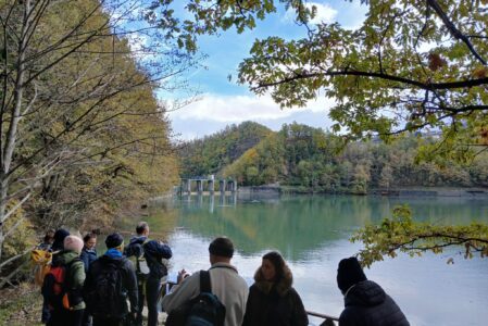 IN CAMMINO AL LAGO DI SANTA MARIA  SABATO 22 MARZO