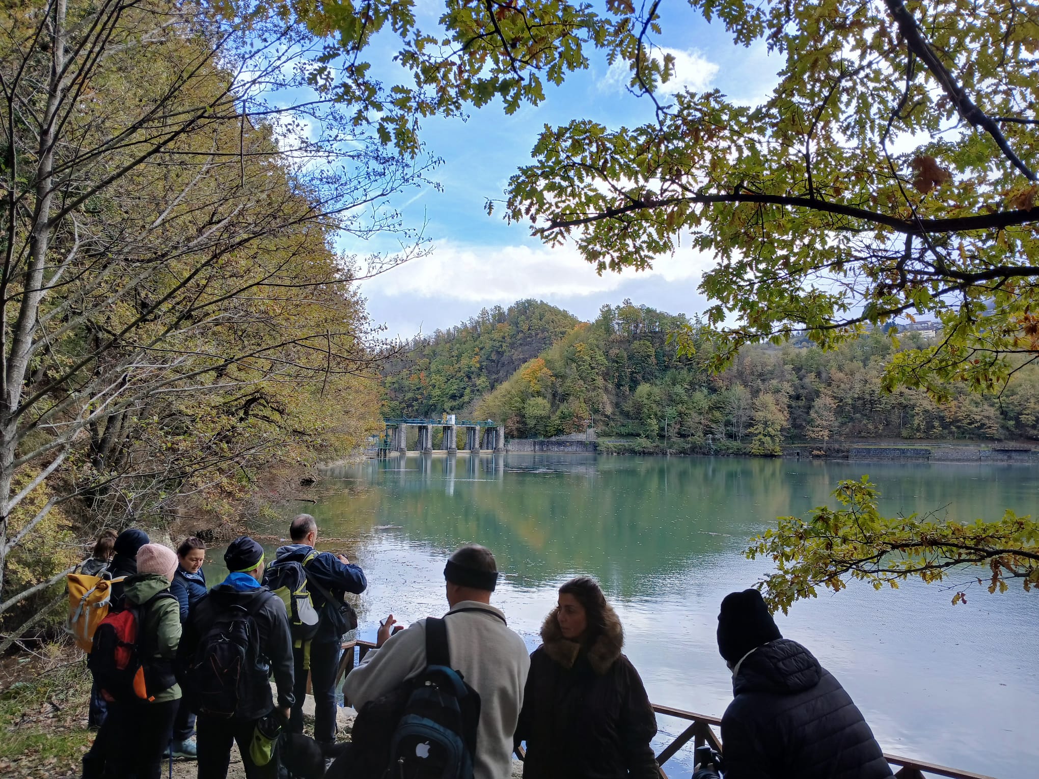 IN CAMMINO AL LAGO DI SANTA MARIA  SABATO 22 MARZO